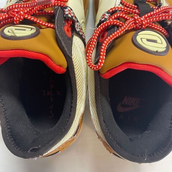Nike Baroque Brown Air Max 1 Travis Scott Cactus Jack Athletic Sneaker Size 8.5 - Picture 9 of 10